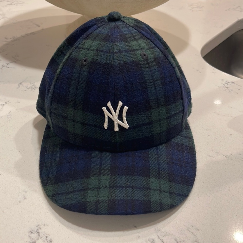 Kith New York Yankees Plaid New Era Cap